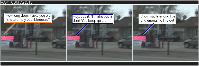 What a way to start the year: Bathroom humor.