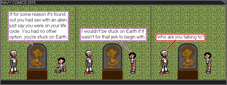 The Sprite Cemetery. Once in awhile you have to take time out and explain things.