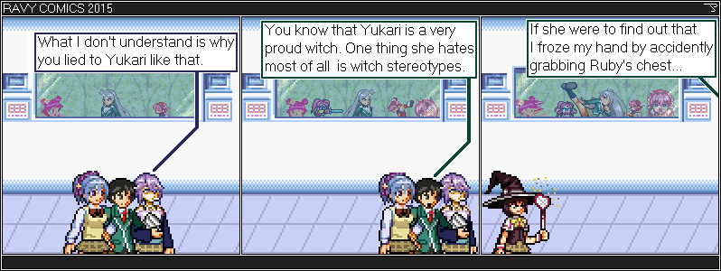 Rosario Vampire. Moka. Kurumu. Mizore. Tsukune. Yukari
Galaxy Angel. Milfuelle. Hi Hi Puffy Ami-Yumi. Final Fantasy 5. BS Kaizo. Azuki. Angelic Layer. Hikaru.