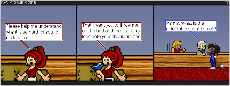 Foxgirls smell nice.