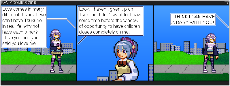 Rosario Vampire. Kurumu x Mizore.