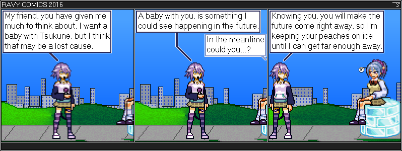 Rosario Vampire. Kurumu x Mizore.